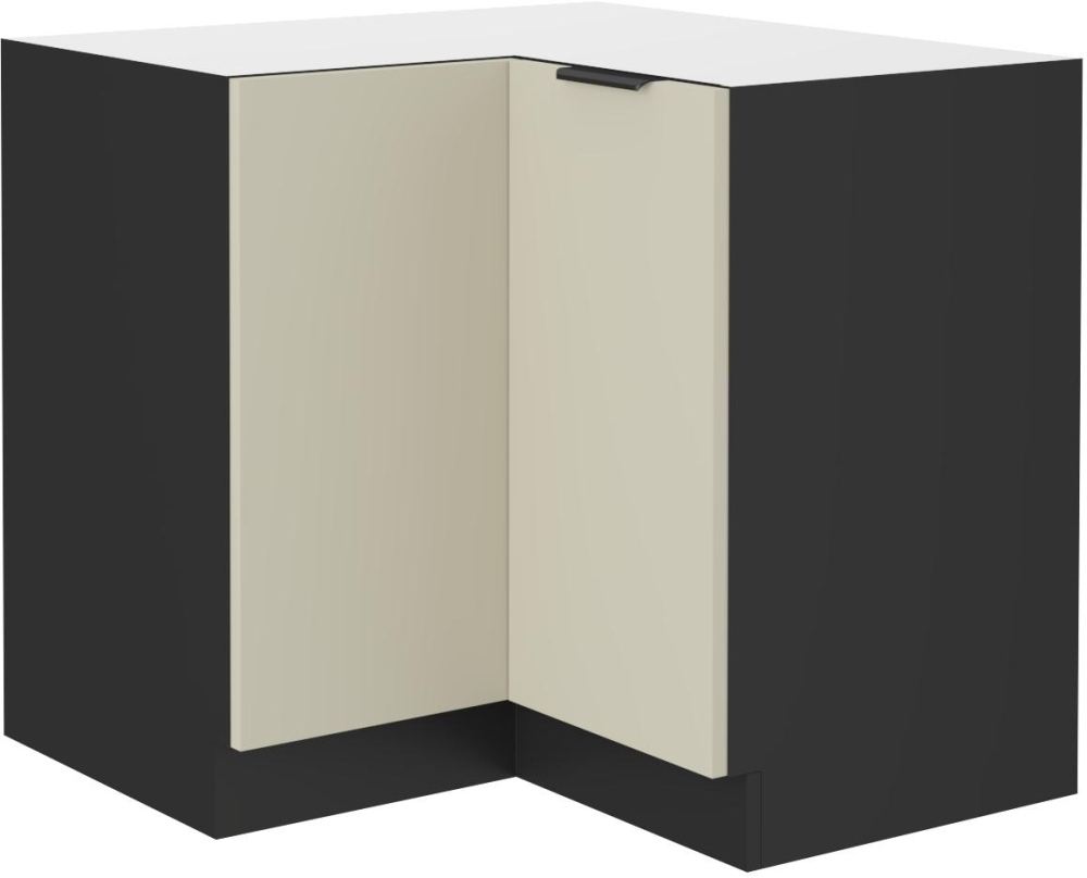 Eckunterschrank, 90 cm breit - 90x90 DN 2F BB - ARONA