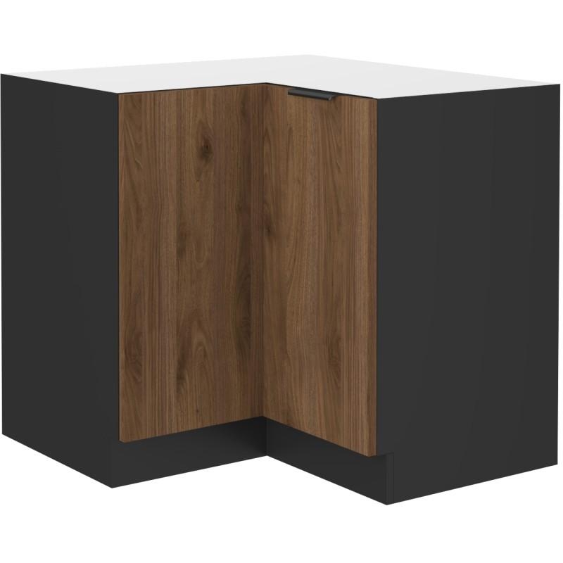 Eckunterschrank, 90 cm breit - 90x90 DN 2F BB - MONZA